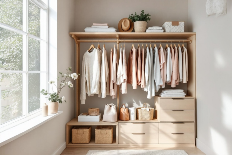 Armários e closets organizados: 5 dicas práticas e funcionais para o dia a dia