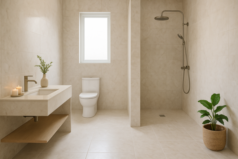 Banheiro wet-room