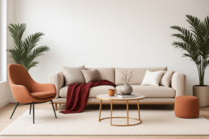 Dopamine decor: como usar tons quentes na decoração