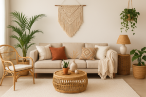 Decoração boho chic: liberdade, aconchego e estilo natural