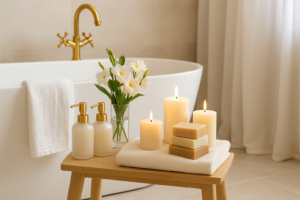 Banho relaxante: transforme seu banheiro em um spa