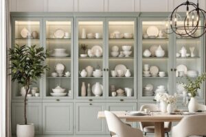 Cristaleiras na decoração: clássico com cara nova