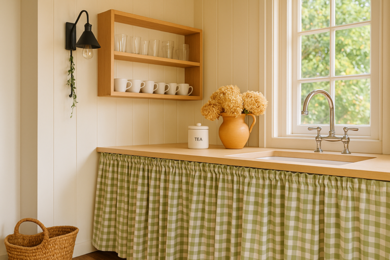 Cortinas de armário estilo francês: charme na decoração