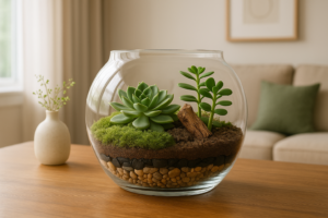 Vaso terrário: como montar o seu em casa