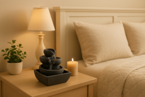 Fontes de água pequenas: um toque relaxante em casa