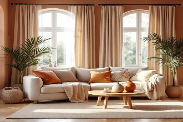 Tons terrosos na decoração: sensação de refúgio
