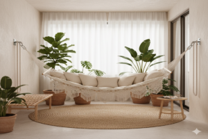 Redes de descanso na decoração: charme e aconchego