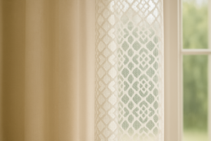 Cortinas de renda: o retorno em versões modernas