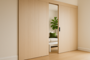 Portas de correr invisíveis: como integrar na decoração