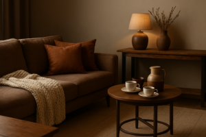 Café-cor na decoração: estilo aconchegante e sofisticado