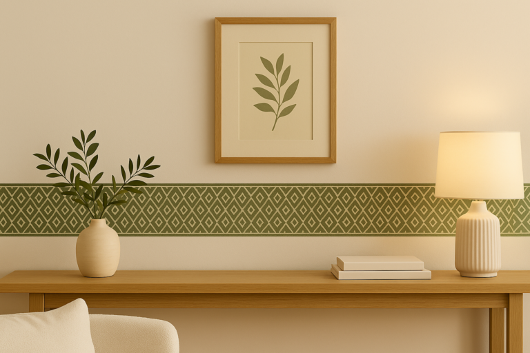 Faixa de papel de parede: estilo para renovar a casa