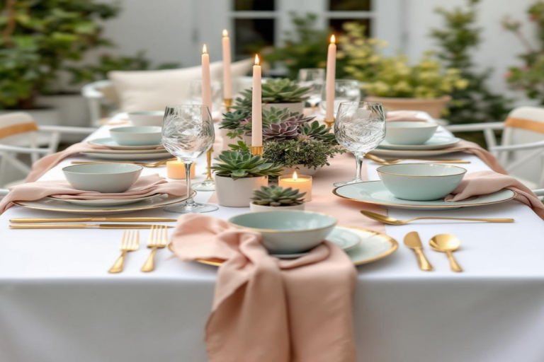 Peças decorativas para mesa posta que fazem diferença